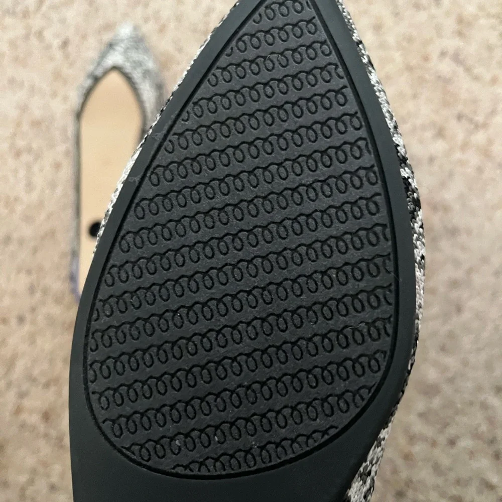 Rothy's Black and White Patterned Flats - Picture 3 of 5